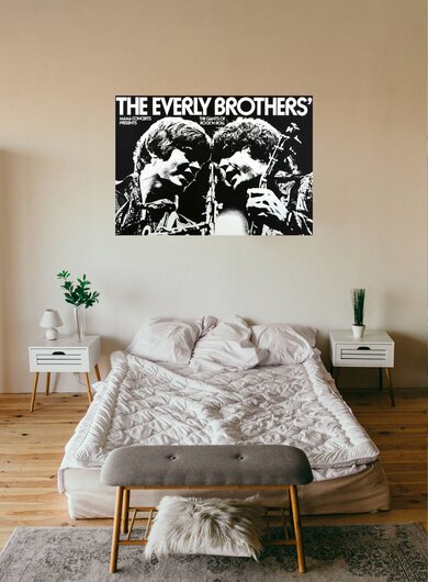 The Everly Brothers - Giants Of Rockn Roll,  1972 - Konzertplakat