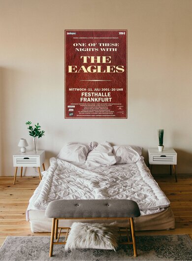 The Eagles - One Of These The Night, Frankfurt 2001 - Konzertplakat