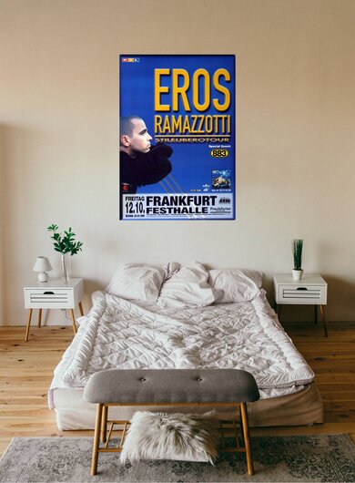 Eros Ramazzotti - Calma Apparente, Frankfurt 2005 - Konzertplakat