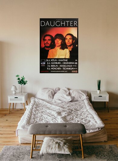 Daughter - If You Leave, Tour 2016 - Konzertplakat