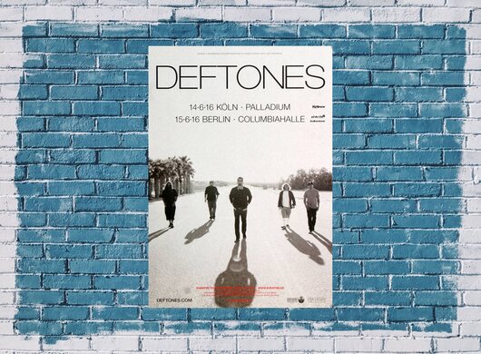 Deftones, Phanton Bride, All Tourdates, 2016 - Konzertplakat