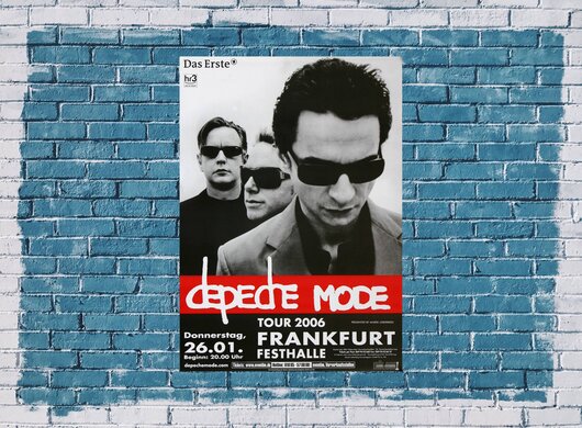 Depeche Mode - The Angel , Frankfurt 2006 - Konzertplakat