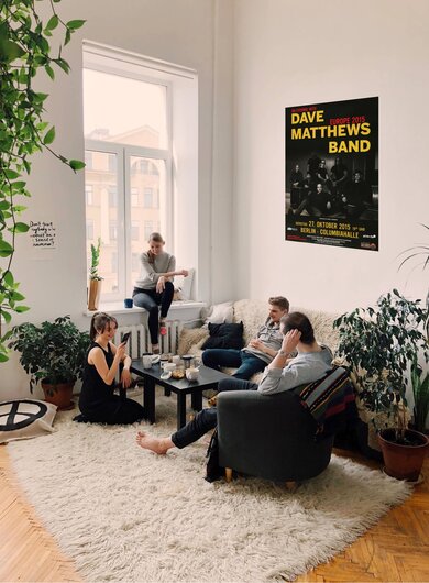 Dave Matthews Band - In Europe , Berlin 2015 - Konzertplakat