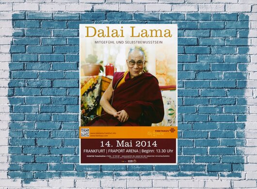 Dalia Lama - Live In Frankfurt, Frankfurt 2014 - Konzertplakat
