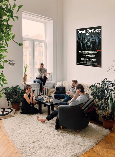 DevilDrivers - Beast, Tour 2012 - Konzertplakat