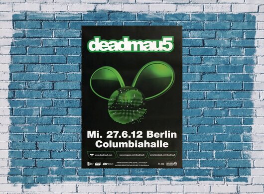 deadmau5 - Berlin, Berlin 2012 - Konzertplakat
