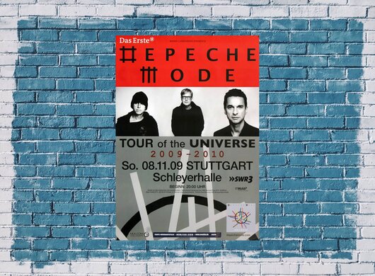 Depeche Mode - Stuttgart, Stuttgart 2009 - Konzertplakat