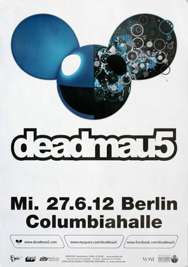 deadmau5 - Live In Berlin, Berlin 2012 - Konzertplakat