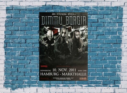 Dimmu Borgir - Abrahadabra , Hamburg 2011 - Konzertplakat