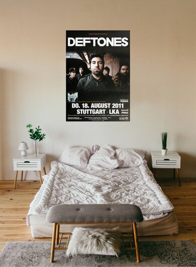 Deftones - Beauty Scool, Stuttgart 2011 - Konzertplakat