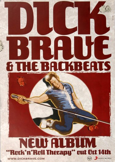 Dick Brave - Rock n Roll,  2011 - Konzertplakat