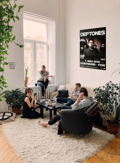 Deftones - Daimond Eyes, Dortmund 2010 - Konzertplakat