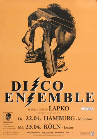 Disco Ensemble - Bad Luck, Hamburg & Kassel 2008 -...