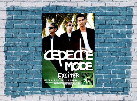 Depeche Mode - Exciter,  2001 - Konzertplakat