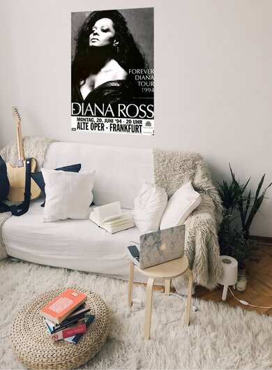 Diana Ross - Forever Diana, Frankfurt 1994 - Konzertplakat