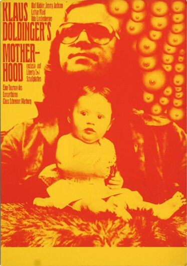Klaus Dolinger`s -  Motherhood,  1969 - Konzertplakat