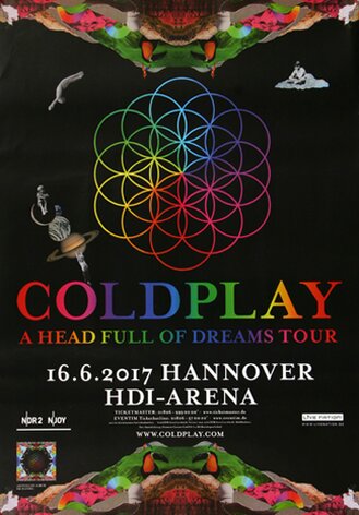 Coldplay - Head Full Of Dreams , Hannover 2017 -...