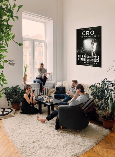 CRO - Live In , Berlin 2013 - Konzertplakat