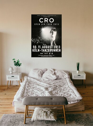 CRO - Live In Concert , Köln 2013 - Konzertplakat