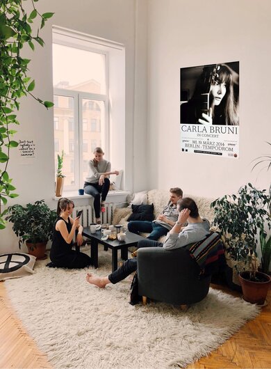 Carla Bruni - French Songs , Berlin 2014 - Konzertplakat