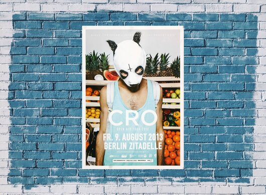 CRO - Open Air , Berlin 2013 - Konzertplakat