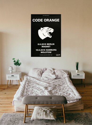 Code Orange - I Am King, Berlin & Hamburg 2015 - Konzertplakat