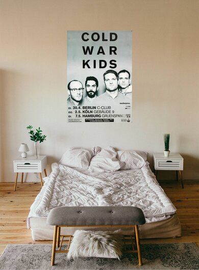 Cold War Kids - Bottled Effection, Tour 2013 - Konzertplakat
