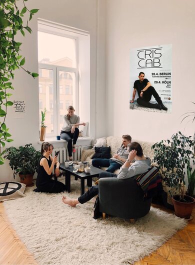 Cris Cab - Where I Belong, Bremen & Karlsruhe 2014 - Konzertplakat