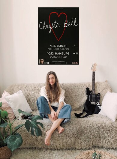 Christa Bell - Angel Star, Berlin & Hamburg 2014 - Konzertplakat
