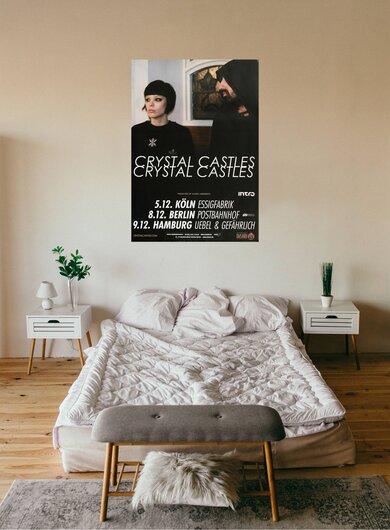 Crystal Castles - No. III , Tour 2012 - Konzertplakat
