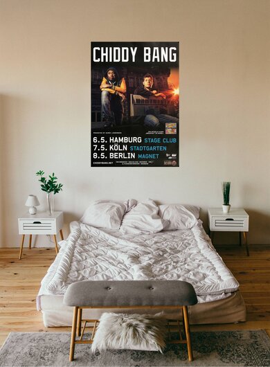 Chiddy Bang - Breakfast, Tour 2012 - Konzertplakat