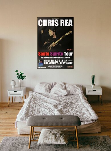 Chris Rea - Santo Spirito, Frankfurt 2012 - Konzertplakat