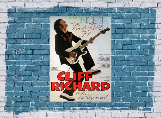 Cliff Richard, Thank You Very Much, Frankfurt, 1979, small tears on the edge,