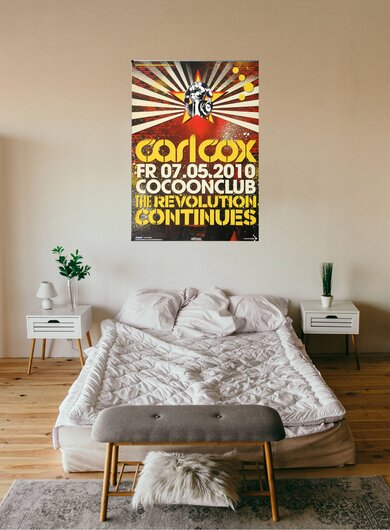 Carl Cox - Revolution, Frankfurt 2010 - Konzertplakat