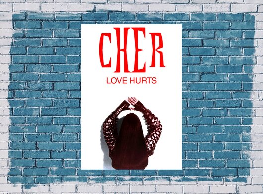 Cher - Love Hurts, Mannheim 1992 - Konzertplakat