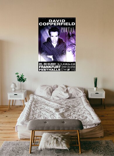 Copperfield, David - Portal der Träume, frankfurt 2001 - Konzertplakat