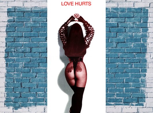 Cher - Love Hurts, consists of 2 parts, MAN, 1992 - Konzertplakat