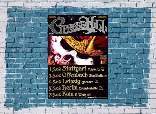Cypress Hill - Cypress Hill, Tour 2002 - Konzertplakat