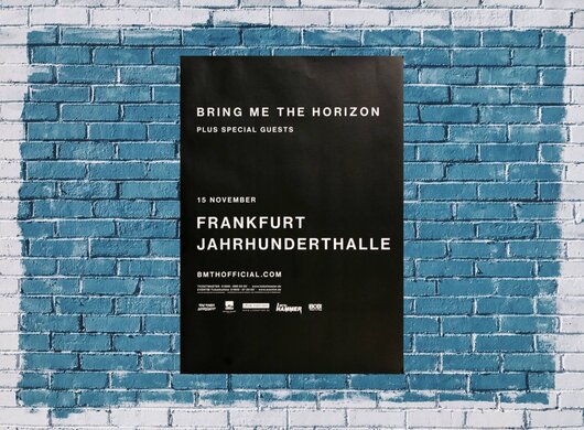 Bring Me The Horizon - That`s The Spirit , Frankfurt 2016 - Konzertplakat