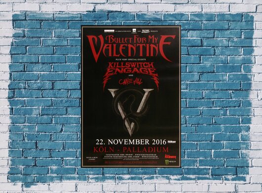 Bullet for My Valentine - Venom , Köln 2016 - Konzertplakat