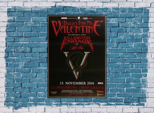 Bullet for My Valentine - Venom , Ludwigsburg 2016 - Konzertplakat