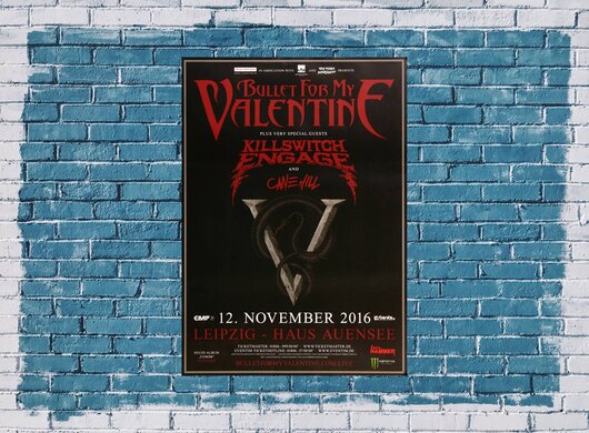 Bullet for My Valentine - Venom , Leipzig 2016 - Konzertplakat