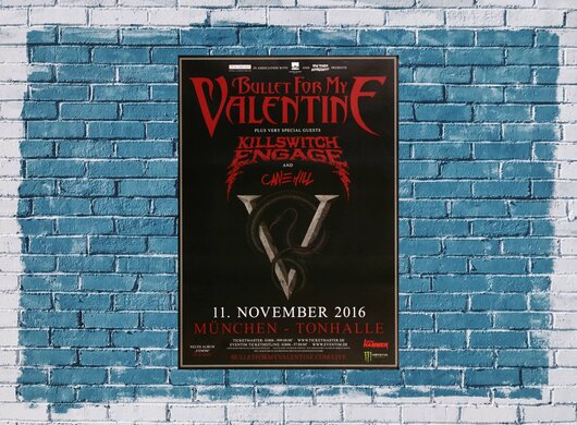 Bullet for My Valentine - Venom , München 2016 - Konzertplakat