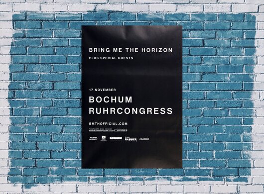 Bring Me The Horizon - That´s The Spirit , Bochum 2016 - Konzertplakat