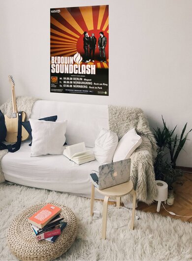 Bedouin Soundclash - New Sounds, Tour 2008 - Konzertplakat