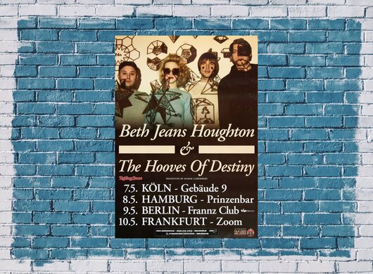 Beth Jeans Houghton - Cellophane Nose, Tour 2012 - Konzertplakat