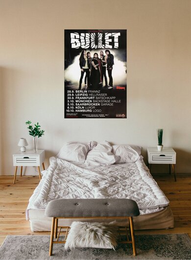 Bullet - Storm Of Blades, Tour 2012 - Konzertplakat