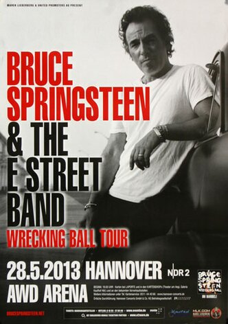 Bruce Springsteen - Wrecking Ball , Hannover 2013 -...