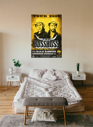 The BOSSHOSS - Concert , Hamburg 2013 - Konzertplakat