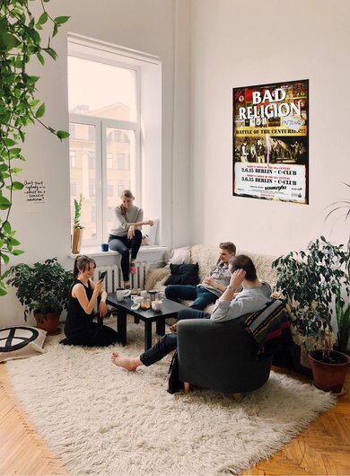 Bad Religion - True North, Berlin 2015 - Konzertplakat
